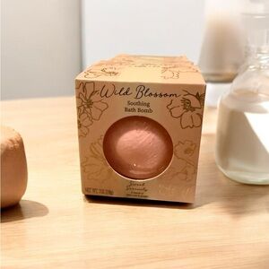 New Cait and Co wild blossom soothing bath bomb in the scent sweet serenity